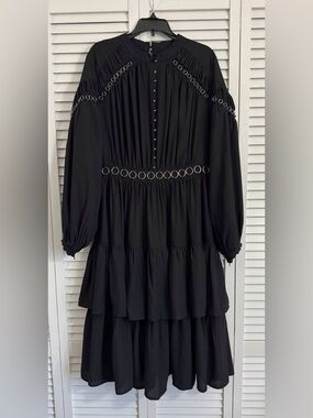 Legally Red Black  Midi dress Size 4